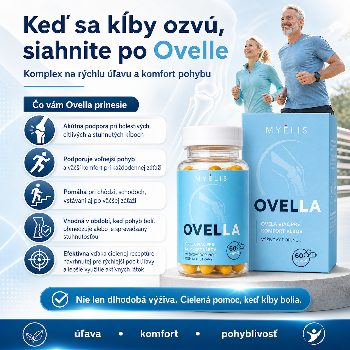 Ovella - podpora kĺbov